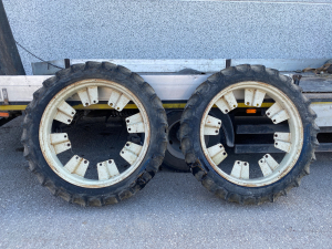 COPPIA CERCHI E GOMME STRETTE